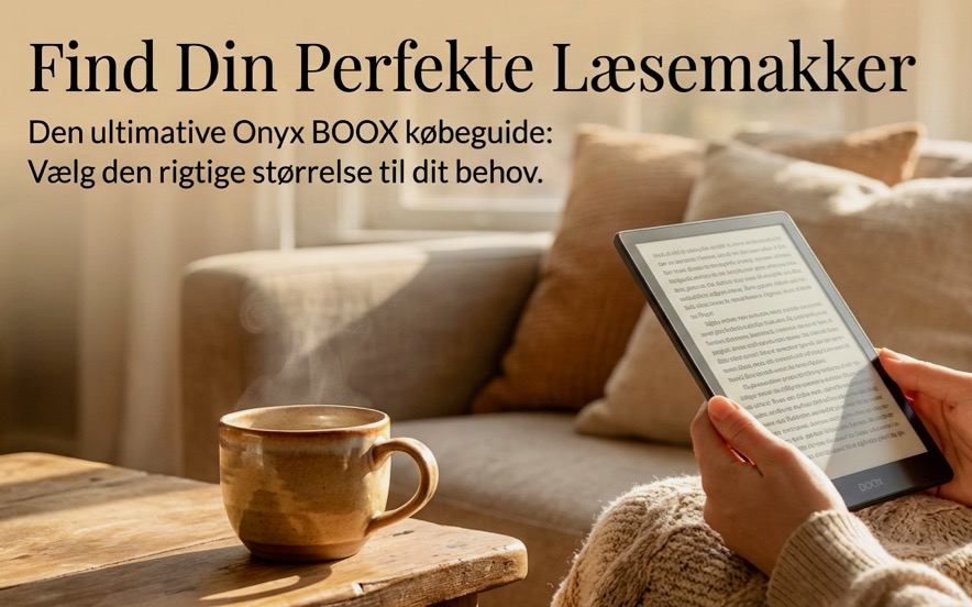 eBookReader Onyx BOOX Opsætningsguide